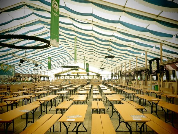 Beer tent in Freising
